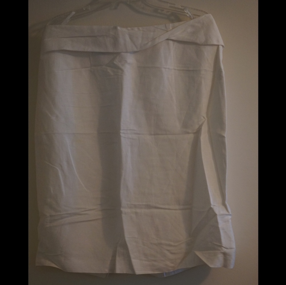 White Alex Marie Aline Skirt Sz 12